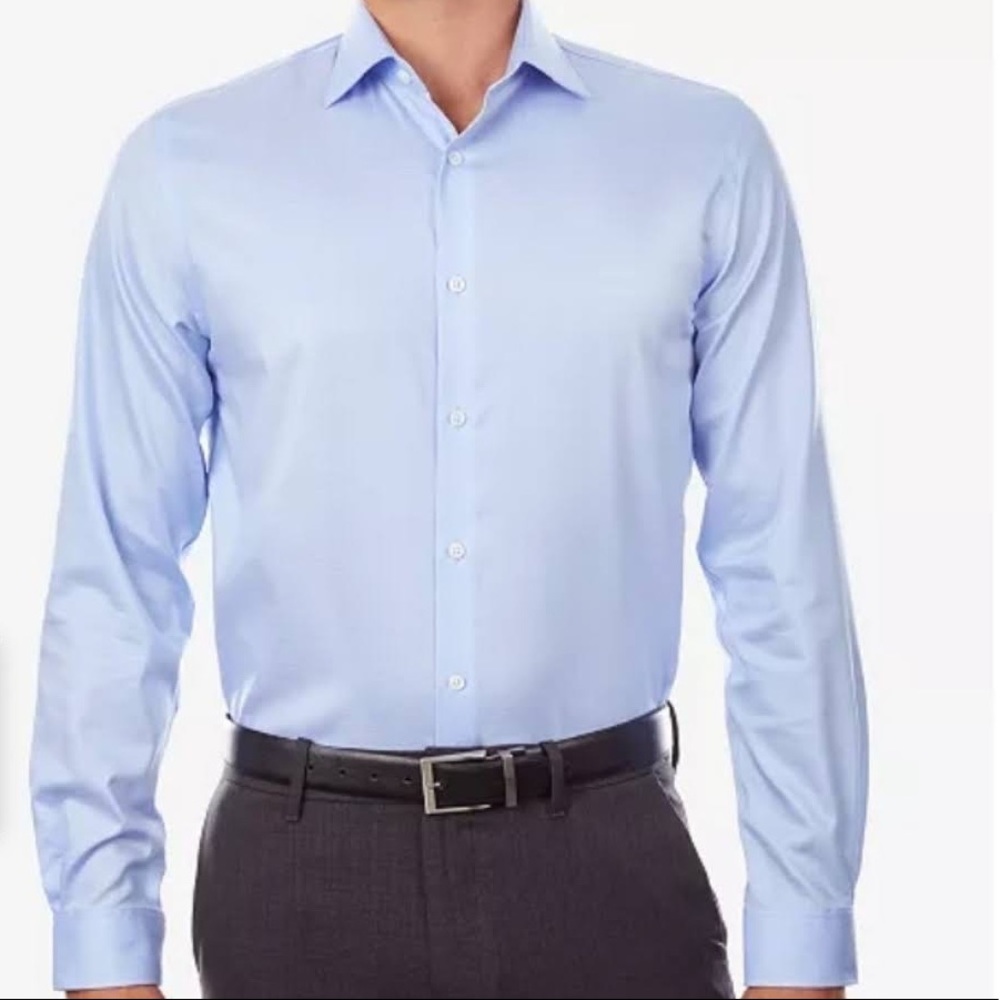 🎉HP Michael Michael Kors Dress Shirt Baby Blue